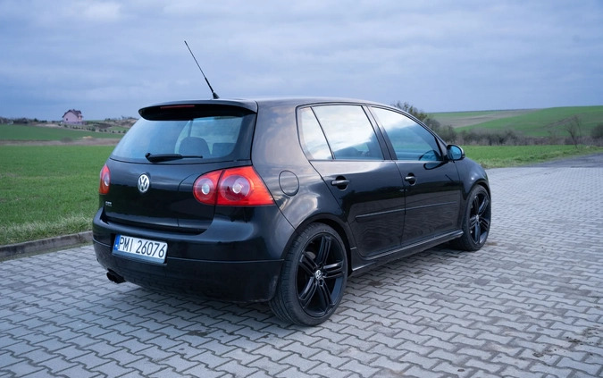 Volkswagen Golf cena 25500 przebieg: 131000, rok produkcji 2005 z Dębno małe 326